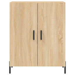 Berkfield Highboard Sonoma Oak 69.5X34X180 Cm Engineered Wood - thumbnail 8