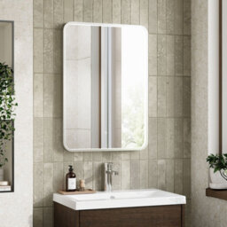 Hudson Reed Pictor Led Touch Sensor Inset Framed Mirror With Demister, Chrome, 700 X 500 mm - thumbnail 2