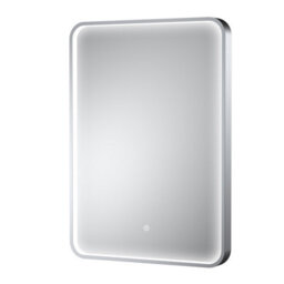 Hudson Reed Pictor Led Touch Sensor Inset Framed Mirror With Demister, Chrome, 700 X 500 mm - thumbnail 1
