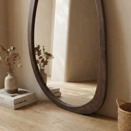 Garden Greatness Oslo Irregular Chestnut Wall Mirror - thumbnail 2