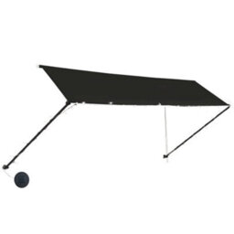 Berkfield Retractable Awning With Led 400X150 Cm Anthracite - thumbnail 3