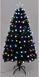 Shatchi 6Ft/180Cm Diamonds Fibre Optic Christmas Tree Led Pre-Lit - thumbnail 3