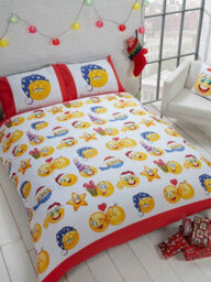 Emotional Icons Christmas Double Duvet Cover And Pillowcase Set - thumbnail 2