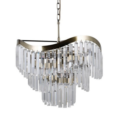 Luminosa Lighting Luminosa Stylized Hanging Pendant Antique Bronze 8 Light , E14 - image 1