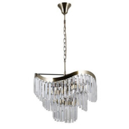 Luminosa Lighting Luminosa Stylized Hanging Pendant Antique Bronze 8 Light , E14 - thumbnail 3