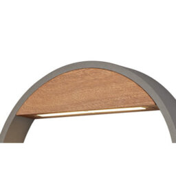 Luminosa Lighting Luminosa Cycle Wall Light, 10W Led, 3000K, 800Lm, Ip65, Dark Grey, 3Yrs Warranty - thumbnail 4