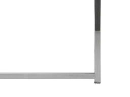 Beliani Coffee Table Quincy Tempered Glass Marble/ Silver - thumbnail 6