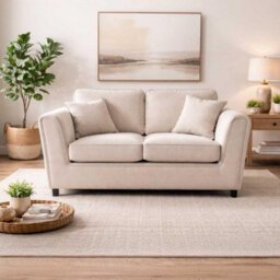 Furnishings For Less UK Ascot 3 + 2 Seater Sofa Set Chenille Fabric Beige - thumbnail 8