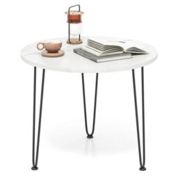Modern Living Room Center Table Round Coffee Table - thumbnail 1