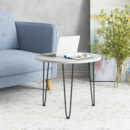 Modern Living Room Center Table Round Coffee Table - thumbnail 5