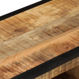 Walplus Tv Cabinet 110X31X46 Cm Rough Mango Wood - thumbnail 9