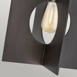 Luminosa Lighting Elstead Lisa Mcdennon By Hinkley Ludlow 1 Light Pendant Brushed Graphite - thumbnail 3