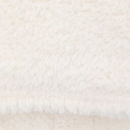 Gallery™ Cream Teddy Fleece Plain Throw (L) 180Cm X (W) 140Cm - thumbnail 2