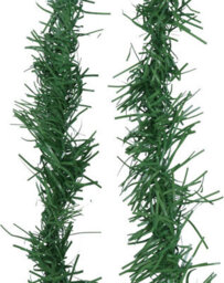 Pelle & Sol Extra-Long 16M (52Ft) Green Tinsel Christmas Garland - Flexible Plain Pvc Foliage For Trees, Mantels & Outdoor Decor - thumbnail 8