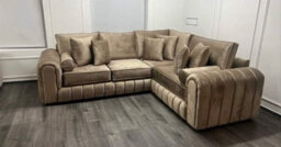 Stratus Interiors Oyster Lined Fabric Sofa - 3 And 2 Seater Sofa Set - thumbnail 4