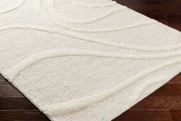 Livabliss Rodos-Modern Beige White Soft Plush Pile Living Bedroom Rug 160 X 213 Cm Easy Care, Non Shedding - thumbnail 6