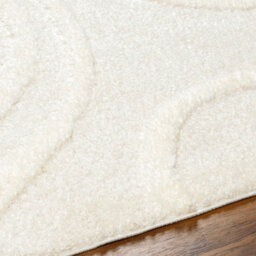 Livabliss Rodos-Modern Beige White Soft Plush Pile Living Bedroom Rug 160 X 213 Cm Easy Care, Non Shedding - thumbnail 3