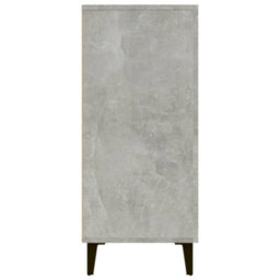 Berkfield Industrial Sideboard Concrete Grey 90X34X80 Cm Engineered Wood - thumbnail 6