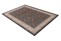 RugsX Carpet Wool Nain Flowers, Frame 1181/51011 Navy / Beige   200X300 Cm - thumbnail 3