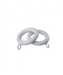 28mm  Woodland Curtain Pole Set - White - thumbnail 3