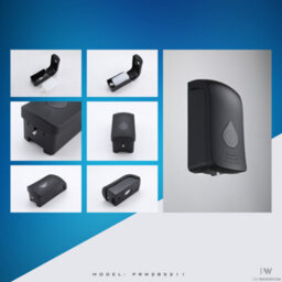Pro-Kleen Prowashroom 750Ml Soap Dispenser In Black - thumbnail 7