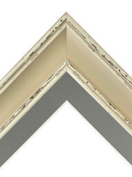 Frames By Post Scandi Clay Frame With Dark Grey Mount For Image Size A2 - thumbnail 3