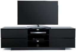 "Centurion Supports Avitus Gloss Black With 4-Black Drawers And 2 Shelves Up To 65"" Led, Lcd, Plasma Tv Stand" - thumbnail 2