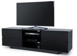 "Centurion Supports Avitus Gloss Black With 4-Black Drawers And 2 Shelves Up To 65"" Led, Lcd, Plasma Tv Stand" - thumbnail 3