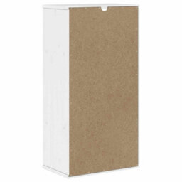 Walplus Side Cabinet With Drawers Odda White 40X24X79 Cm Solid Wood Pine - thumbnail 8