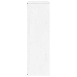 Walplus Side Cabinet With Drawers Odda White 40X24X79 Cm Solid Wood Pine - thumbnail 7