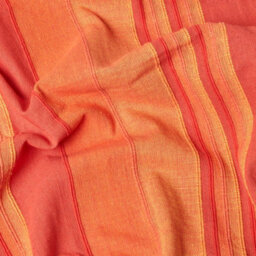 Homescapes Cotton Morocco Striped Terracotta Throw, 150 X 200 Cm - thumbnail 4