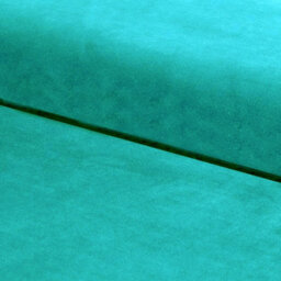 90Cm Riga Ottoman Storage Box With Wooden Legs, Teal Velvet Upholstered Chesterfield Storage Ottoman Box
