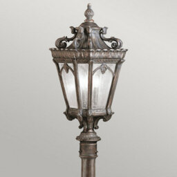 Luminosa Lighting Elstead Tournai 1 Light Medium Outdoor Post Lantern Londonderry Ip44, E27 - thumbnail 2