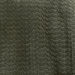 Bianca Fine Linens Attica Velvet Embroidered 240X260Cm Bedspread Green - thumbnail 2