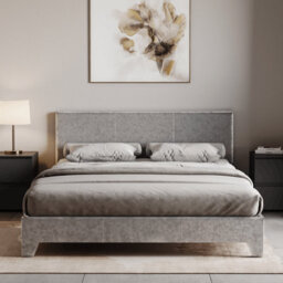 Lassic Vida Designs Victoria Silver Velvet 5Ft Ukfr King Size Bed Frame, 200 X 150Cm - thumbnail 2
