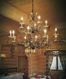 Luminosa Lighting Elstead Amarilli 15 Light Candle Chandelier Bronze - thumbnail 2