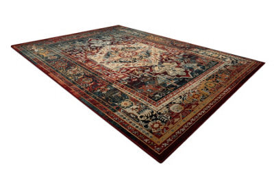 RugsX Wool Carpet Polonia Alhambra Ornament, Frame Ruby 170X235 Cm - image 1