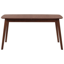 Beliani Extending Dining Table Madox Dark Walnut 120/150 Cm 75 Cm - thumbnail 6