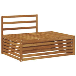 Walplus Outdoor Sofa Set Natural 203.5 X 83 X 73 Cm Solid Acacia Wood - thumbnail 4