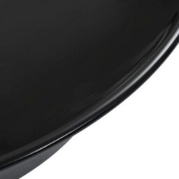 Berkfield Wash Basin 41X12.5 Cm Ceramic Black - thumbnail 5