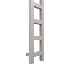 Terma Easy Sparkling Gravel Towel Warmer (W)200mm X (H)1280mm - thumbnail 3