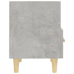 Berkfield Bedside Cabinet Concrete Grey 40X35X47 Cm - thumbnail 6
