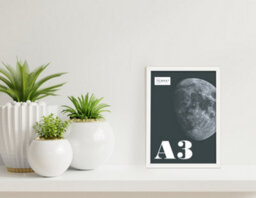 A3 White Picture Frame Fits A3 (29.7 X 42Cm - 11.7 X 16.5In) Poster, Photo, Artwork, Or Print. - thumbnail 4