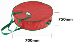 Netagon St Helens Home And Garden Seasonal Wreath Storage Bag 700X700X150mm - thumbnail 2