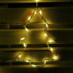 Samuel Alexander 1.2M Light Up Festive Curtain Christmas Lights With Warm White Leds - thumbnail 8