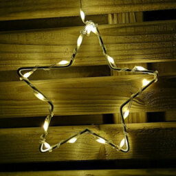Samuel Alexander 1.2M Light Up Festive Curtain Christmas Lights With Warm White Leds - thumbnail 7