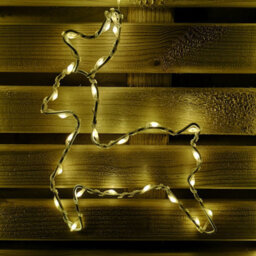 Samuel Alexander 1.2M Light Up Festive Curtain Christmas Lights With Warm White Leds - thumbnail 9