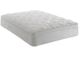 Divan Base Direct Dura Bed Celebration Deluxe 1800 Pocket Sprung Cushioned Divan Bed Set 4Ft Small Double 4 Drawers - Plush Velvet Light Silver - thumbnail 2
