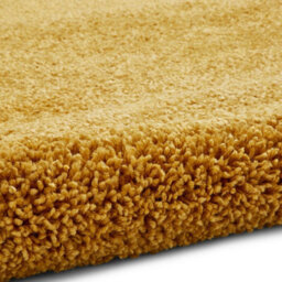 Yellow Plain Shaggy Modern Easy To Clean Rug For Living Room Bedroom And Dining Room-160Cm X 220Cm - thumbnail 7