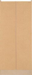 Seconique Nevada 2 Door 1 Drawer Wardrobe In Grey  Light Oak Effect Veneer - thumbnail 5